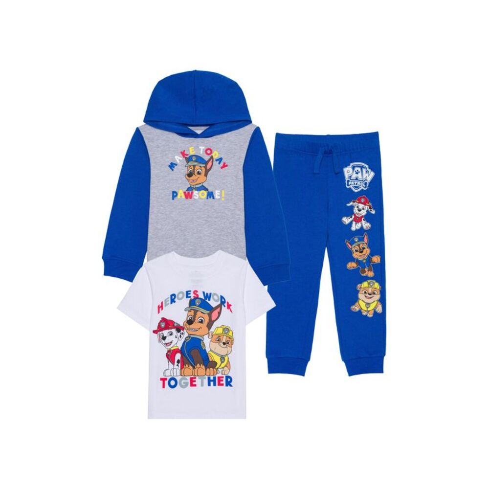 Hybrid Little Boys Paw Patrol Fleece 3 Piece Set